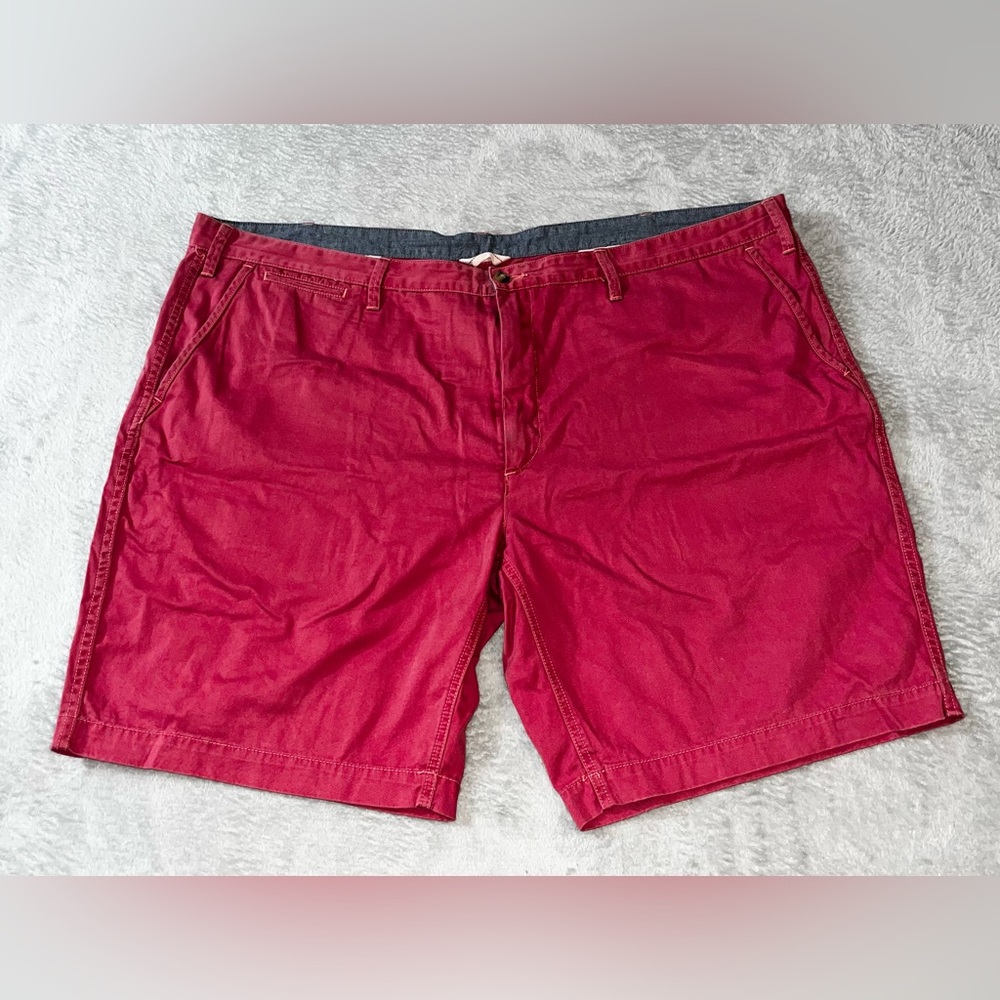 Men’s Polo Ralph Lauren Classic Fit Salmon Shorts Big & Tall Size 50B Chino Flat